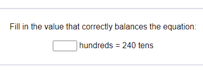 Convert Between Place Values (Hundreds-Tens) 