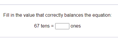 Convert Between Place Values (Tens-Ones) 